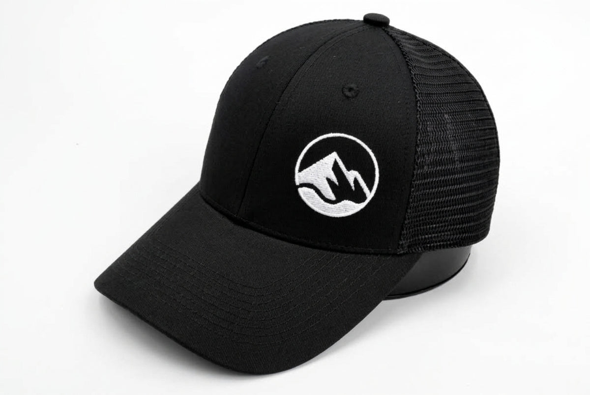 Casquette  Noir - broderie blanche