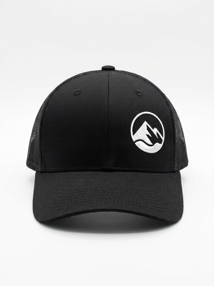 Casquette  Noir - broderie blanche